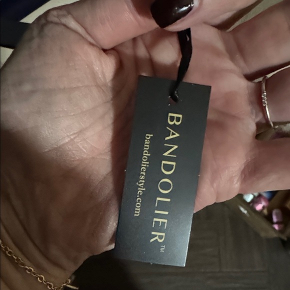 EUC Bandolier Blue iPhone 6/7/8 Case with Strap and Pink Suede Tassel - Picture 4 of 9